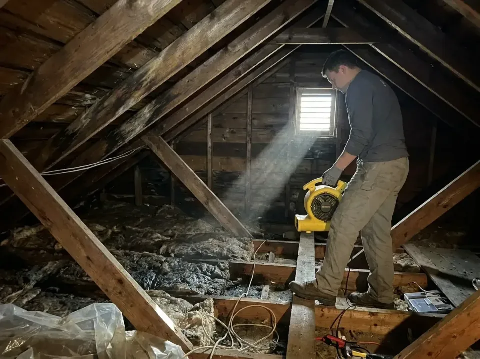 attic-water-damage-drying-proc-007 — frequently asked questions, Emergency Water Extraction & 24/7 Flood Response in Hazard,…
